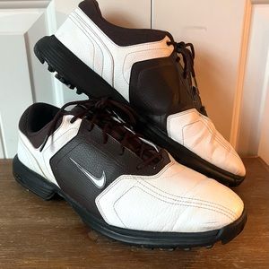 Nike Heritage Golf Shoes in Brown/White Men’s Size 11